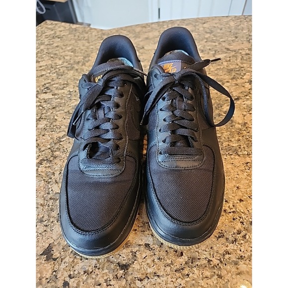 Nike Air Force 1 Low Gore-Tex Mens Size 11 Black Light Carbon No Box - Picture 2 of 10